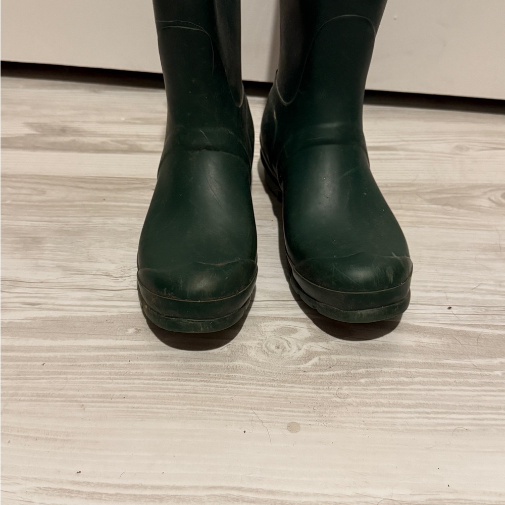 Pre-Loved-Hunter Green Rain Boots